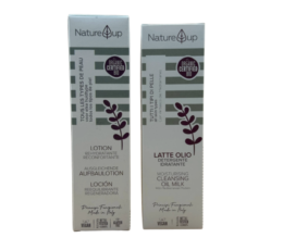 Rinkinys: aliejinis veido prausiklis + balansuojamasis veido losjonas