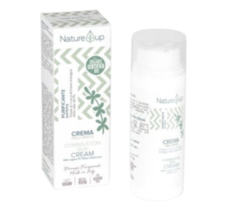 Kremas mišriai ir riebiai odai su kviečių sėlenomis NATURE UP COMBINATION SKIN FACE CREAM