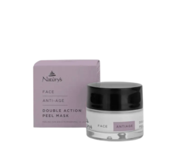 Dvigubo poveikio kaukė - šveitiklis su jojoba mikrosferomis ir AHA rūgštimis