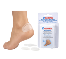 GEHWOL pūslių pleistrai – patikima apsauga nuo trinties ir spaudimo