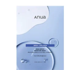 Intensyviai drėkinanti lakštinė veido kaukė ANUA Birch Moisture Mask