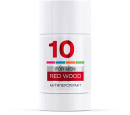 Pieštukinis dezodorantas-antiperspirantas LECO FOR MEN „RED WOOD 10”