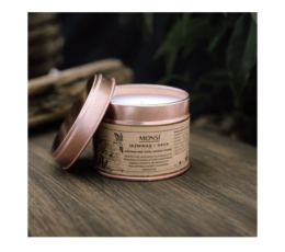 Sojų vaško žvakė - Jazminas ir kava (100ml)