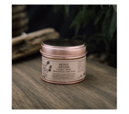 Sojų vaško žvakė - Gervuogė ir lauro lapas (100ml)