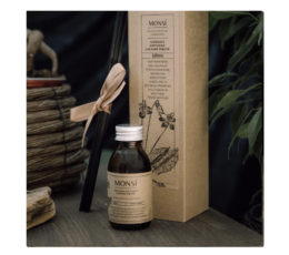 Namų kvapas - Juodasis gintaras ir laukinė žibutė (100ml)